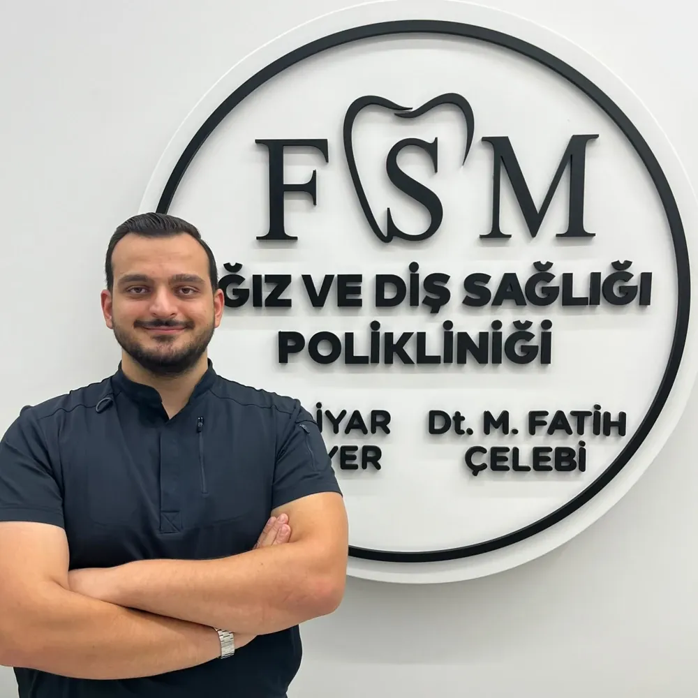 Dt. M. Fatih Çelebi, FSM Diş Kliniği diş hekimi